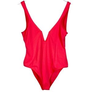 L*Space Red Women's One Piece Swimsuit